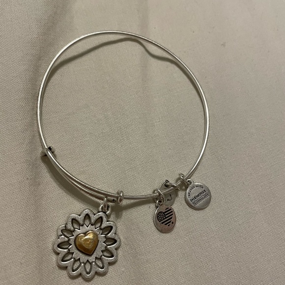 Silver Alex and Ani bracelet - Picture 1 of 2